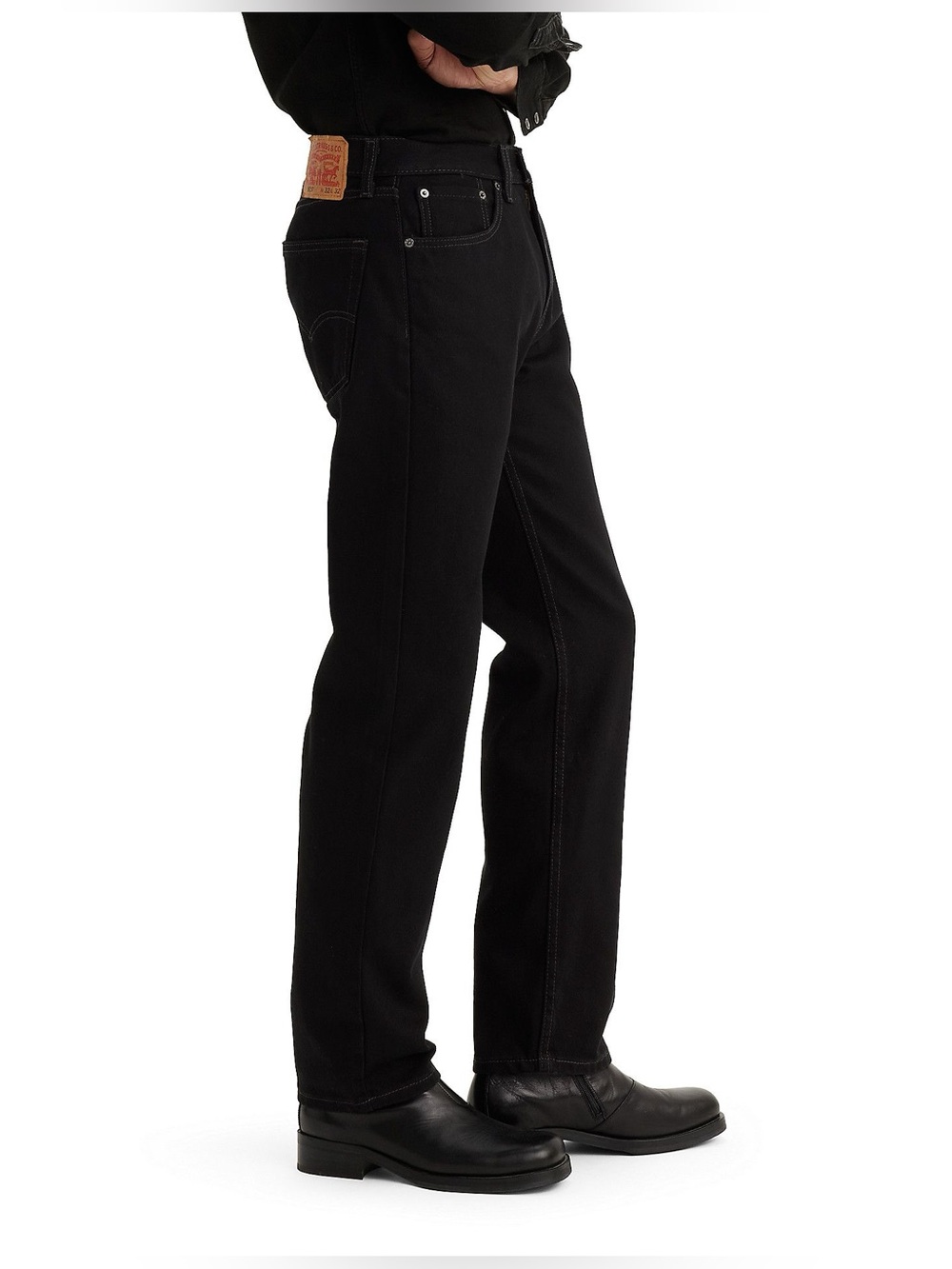 NWOT Levi’s Men’s 505 Black Straight Leg Jeans * Size 36X34
